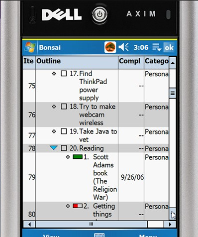 Bonsai per Windows Mobile
