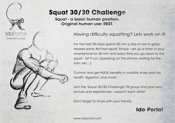 Squat 30/30 challenge
